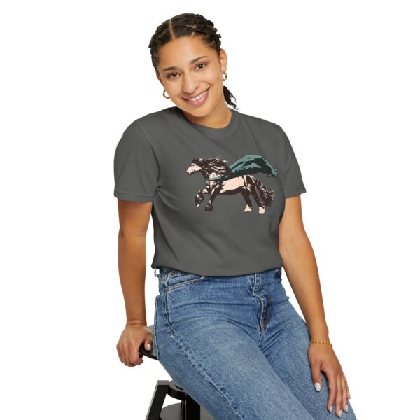 Horse Hero Mediumweight T-Shirt - Image 23