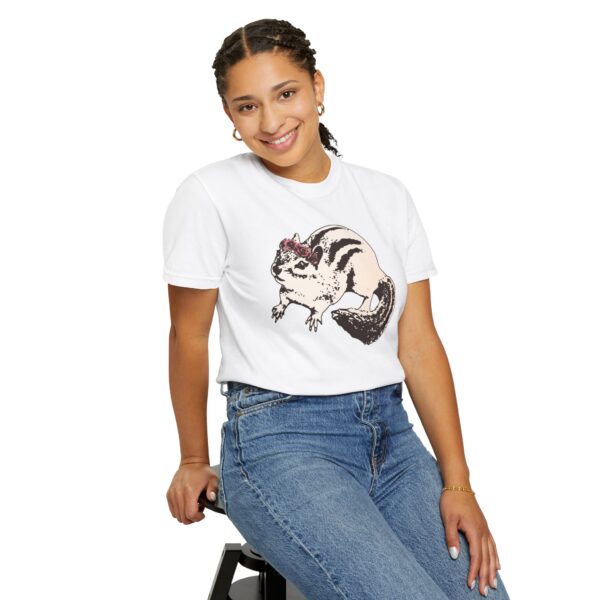 Chipmunk Flower Princess Mediumweight T-Shirt - Image 5