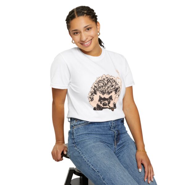 Grandpa Hedgehog Mediumweight T-Shirt - Image 6