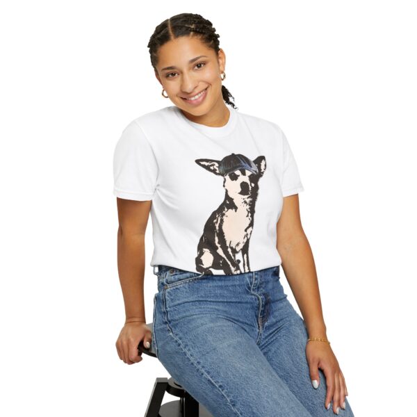 Newsboy Chihuahua Mediumweight T-Shirt - Image 6
