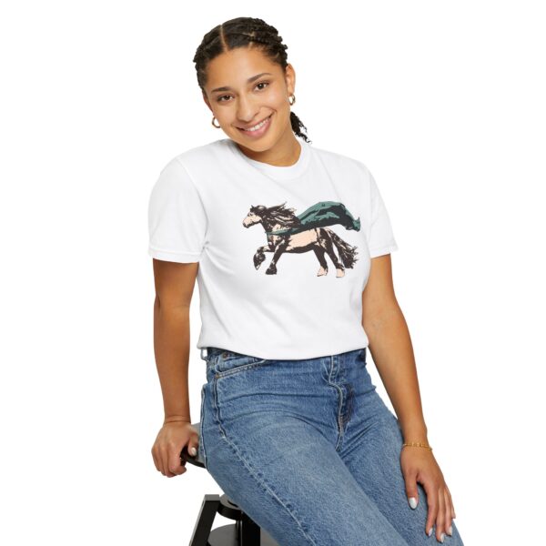 Horse Hero Mediumweight T-Shirt - Image 6