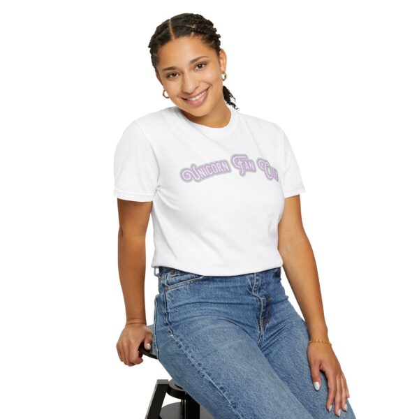 Unicorn Fan Club Mediumweight T-Shirt - Image 6