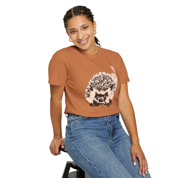 Grandpa Hedgehog Mediumweight T-Shirt - Image 15