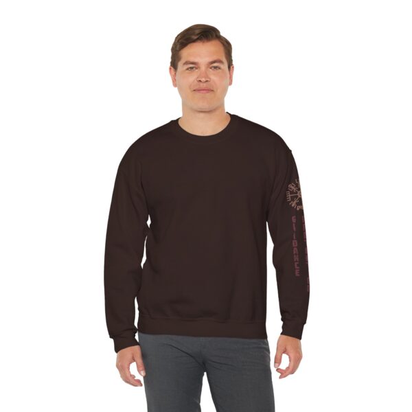Guidance, Protection, Courage - Vegvisir Crewneck Sweatshirt - Image 18