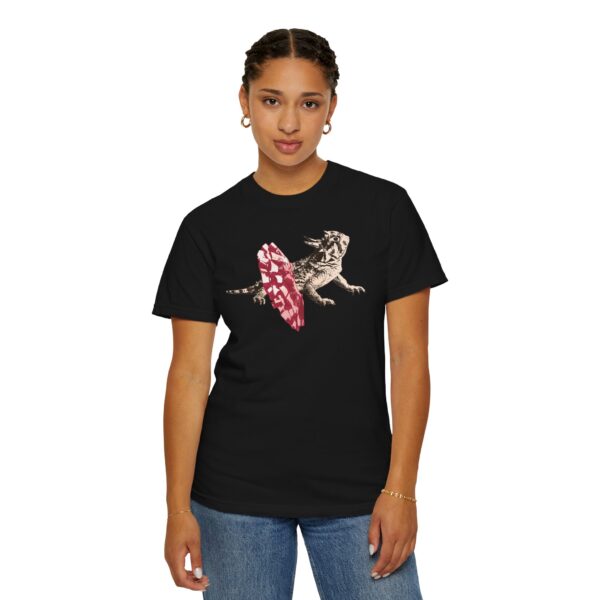 Dancing Horned Lizard Mediumweight T-Shirt - Image 22