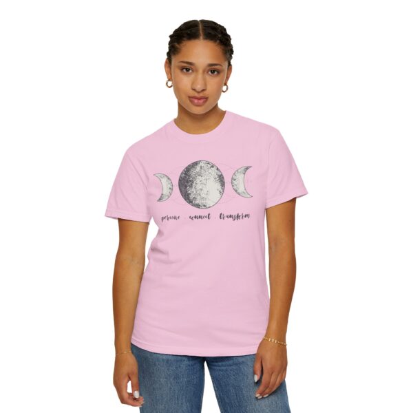 Perceive, Connect, Transform - Moon Phases Mediumweight T-Shirt - Image 19
