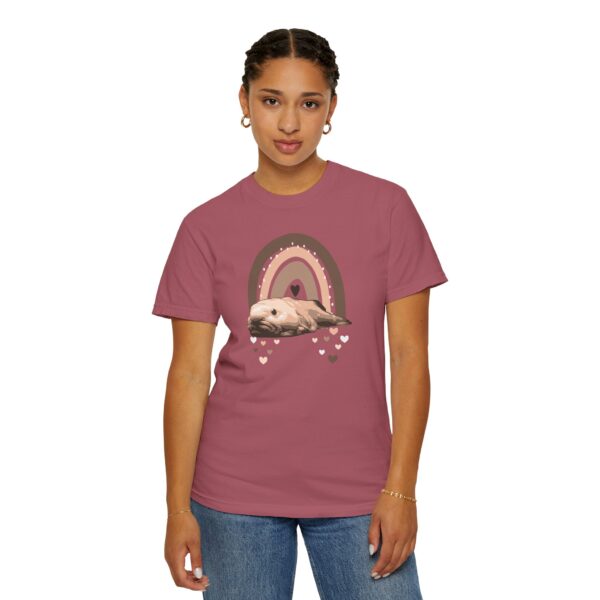 Boho Blobfish Rainbow Mediumweight T-Shirt - Image 22