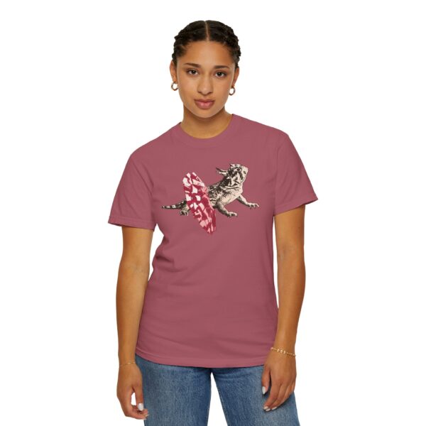 Dancing Horned Lizard Mediumweight T-Shirt - Image 18