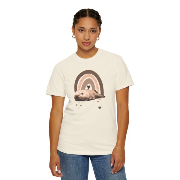 Boho Blobfish Rainbow Mediumweight T-Shirt - Image 10