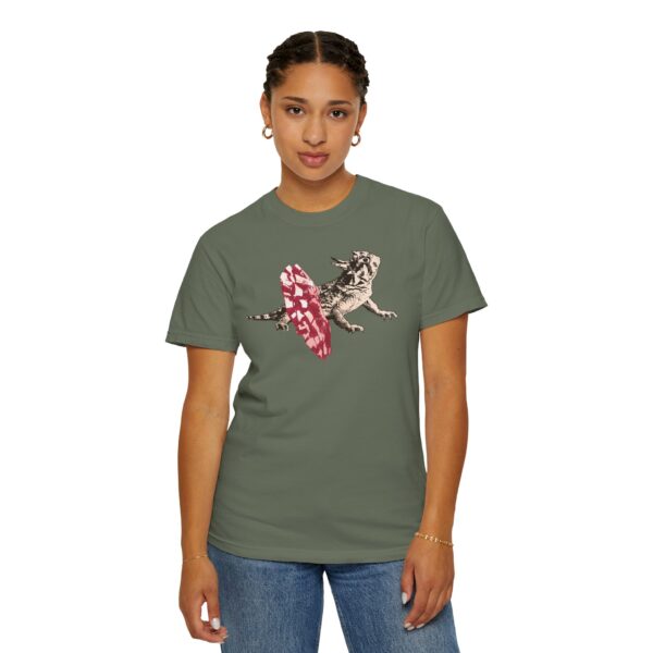 Dancing Horned Lizard Mediumweight T-Shirt - Image 14