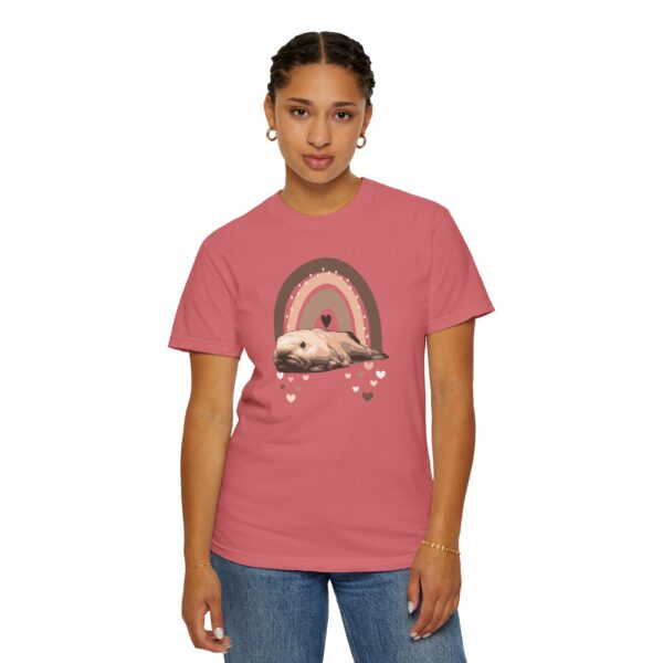 Boho Blobfish Rainbow Mediumweight T-Shirt - Image 18