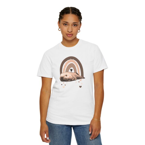Boho Blobfish Rainbow Mediumweight T-Shirt - Image 5