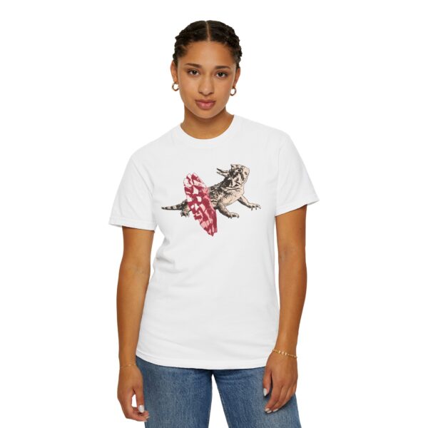 Dancing Horned Lizard Mediumweight T-Shirt - Image 5