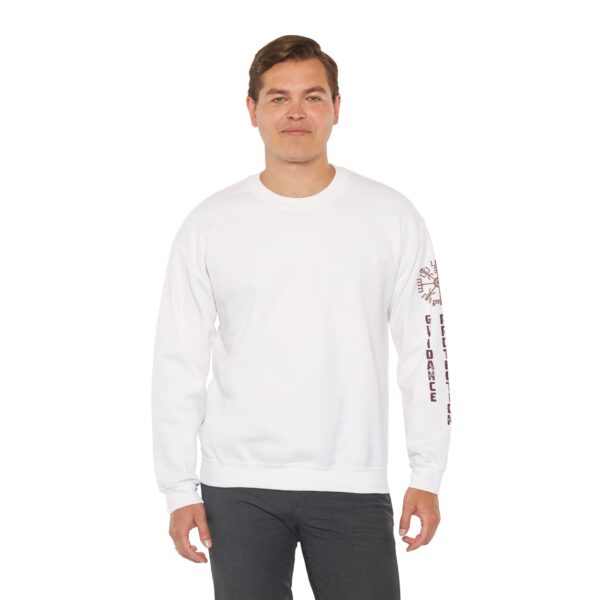 Guidance, Protection, Courage - Vegvisir Crewneck Sweatshirt - Image 6