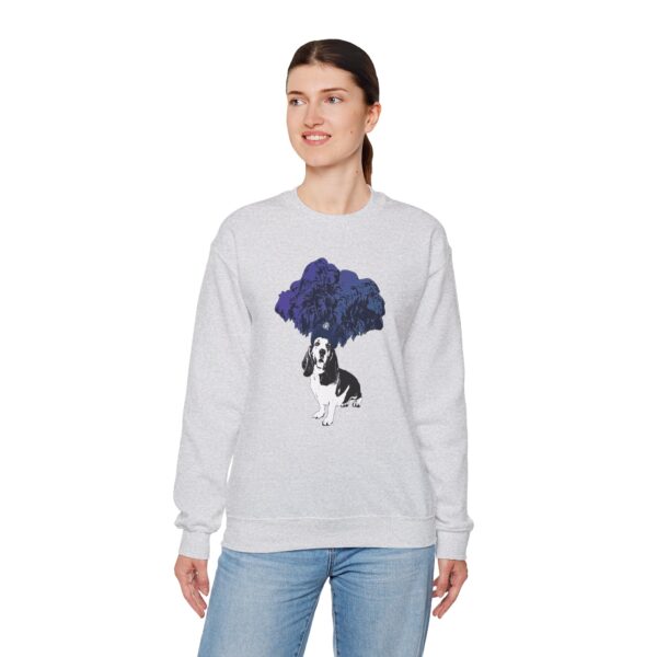 Basset Hound Performer Crewneck Sweatshirt - Image 10