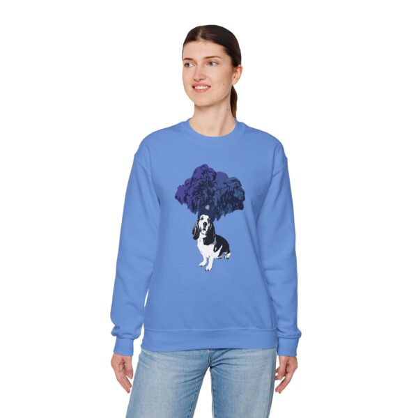 Basset Hound Performer Crewneck Sweatshirt - Image 18