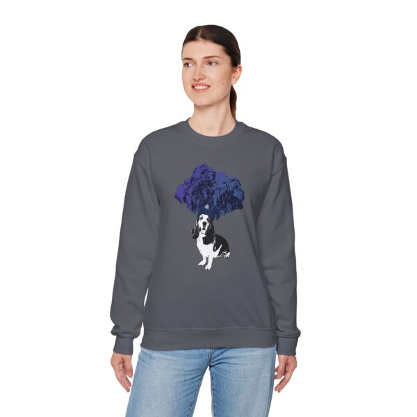 Basset Hound Performer Crewneck Sweatshirt - Image 23