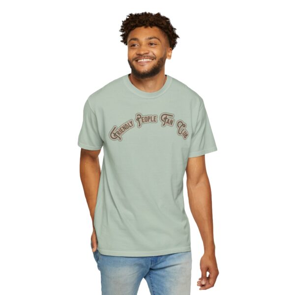Friendly People Fan Club Mediumweight T-Shirt - Image 15