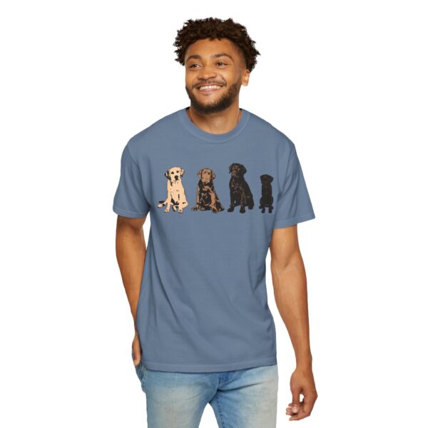 The Labrador Rainbow Mediumweight T-Shirt - Image 17