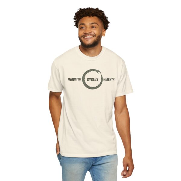 Growth, Cycles, Rebirth - Ouroboros Mediumweight T-Shirt - Image 9