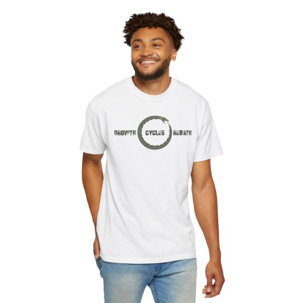 Growth, Cycles, Rebirth - Ouroboros Mediumweight T-Shirt - Image 5