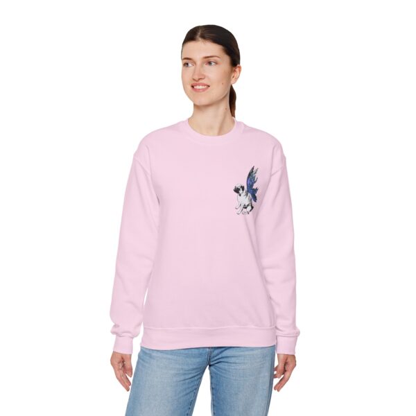 Fairy Pug Crewneck Sweatshirt - Image 14