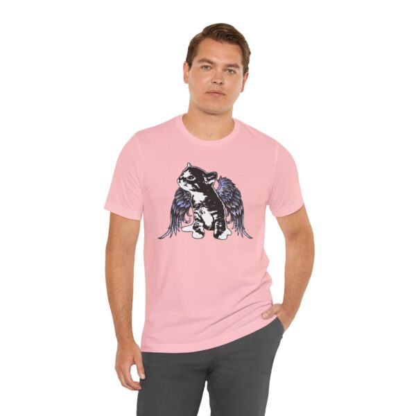Angel Kitty Lightweight T-Shirt - Image 11