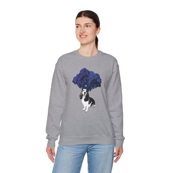 Basset Hound Performer Crewneck Sweatshirt - Image 14