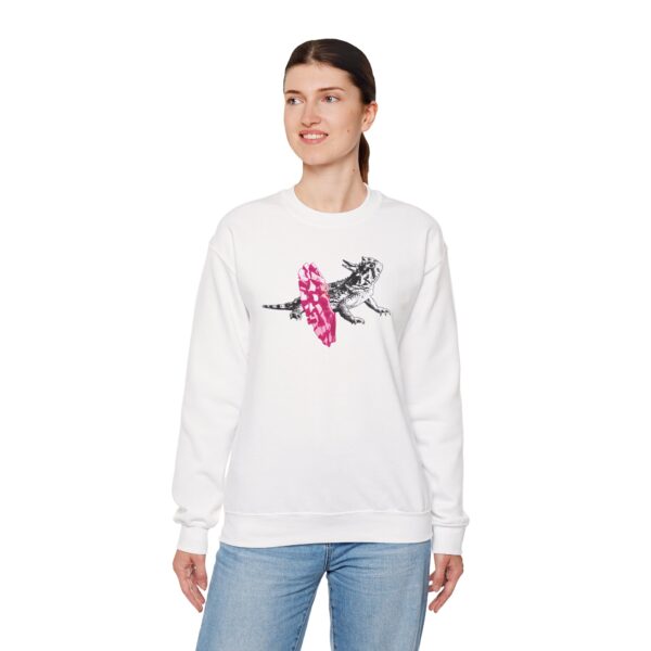 Dancing Horned Lizard Crewneck Sweatshirt - Image 7
