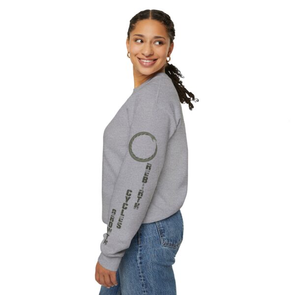 Growth, Cycles, Rebirth - Ouroboros Crewneck Sweatshirt - Image 22