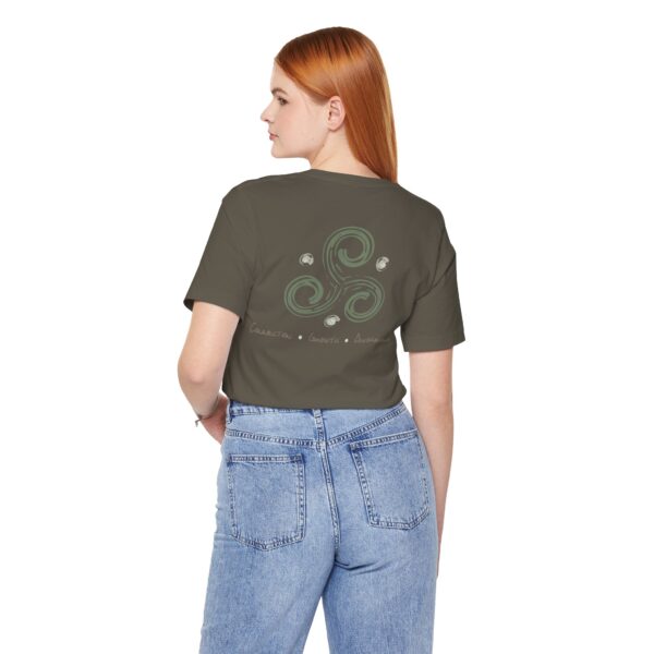 Connection, Growth, Awakening - Triskelion Lightweight T-Shirt - Image 14
