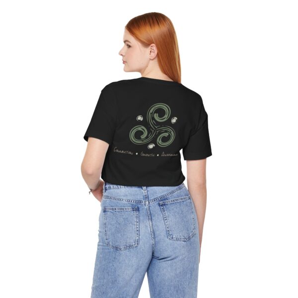 Connection, Growth, Awakening - Triskelion Lightweight T-Shirt - Image 22