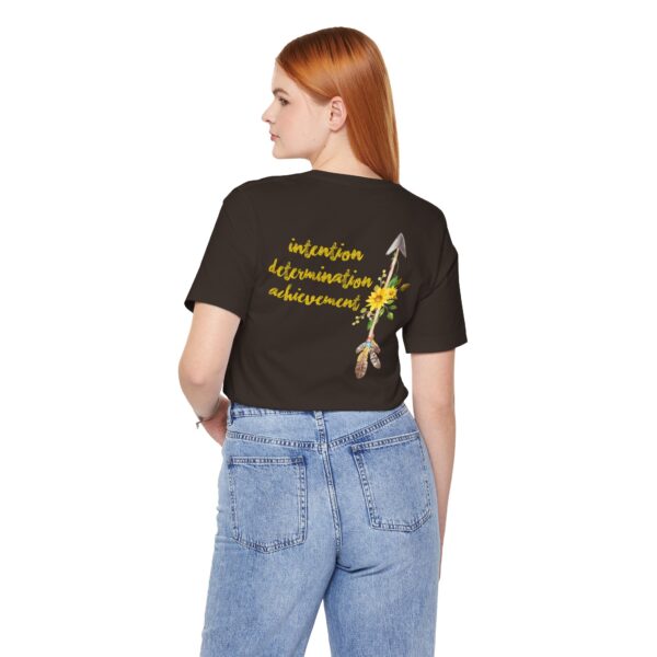 Intention, Determination, Achievement - Up Arrow Lightweight Tee - Image 15