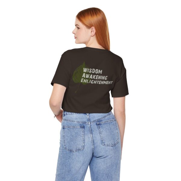Wisdom, Awakening, Enlightenment - Bodhi Leaf Lightweight T-Shirt - Image 18