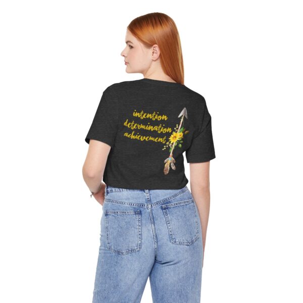 Intention, Determination, Achievement - Up Arrow Lightweight Tee - Image 19