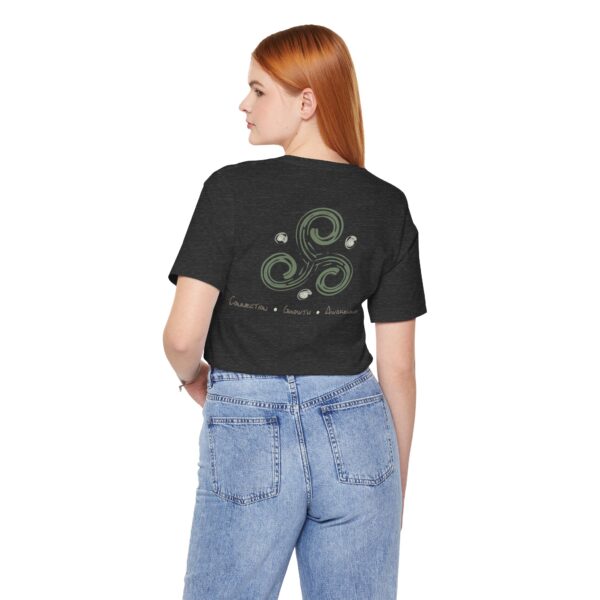 Connection, Growth, Awakening - Triskelion Lightweight T-Shirt - Image 18
