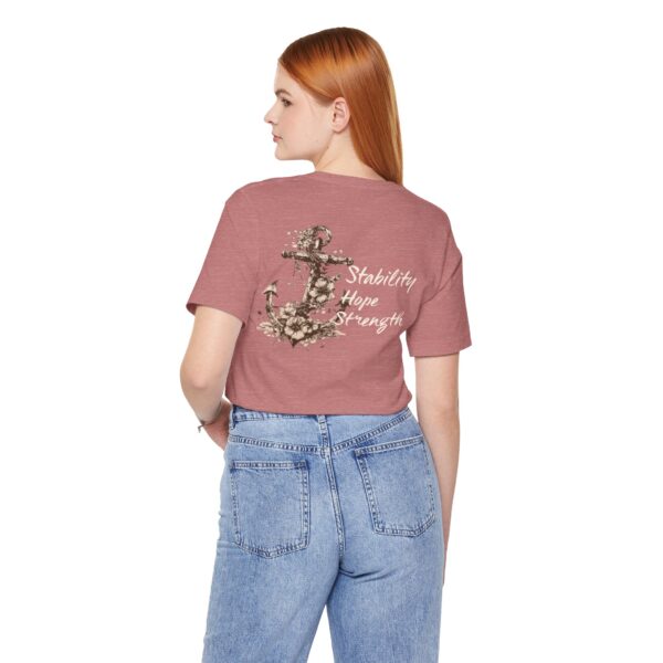 Stability, Hope, Strength - Anchor Lightweight T-Shirt - Image 10