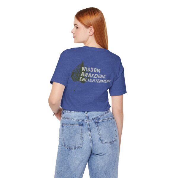 Wisdom, Awakening, Enlightenment - Bodhi Leaf Lightweight T-Shirt - Image 14