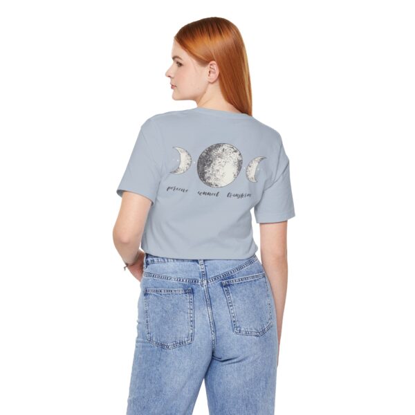 Perceive, Connect, Transform - Moon Phases Lightweight T-Shirt - Image 5