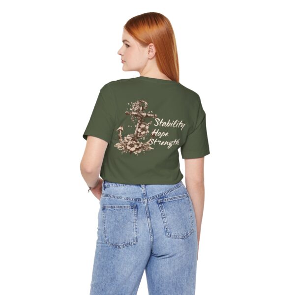 Stability, Hope, Strength - Anchor Lightweight T-Shirt - Image 19