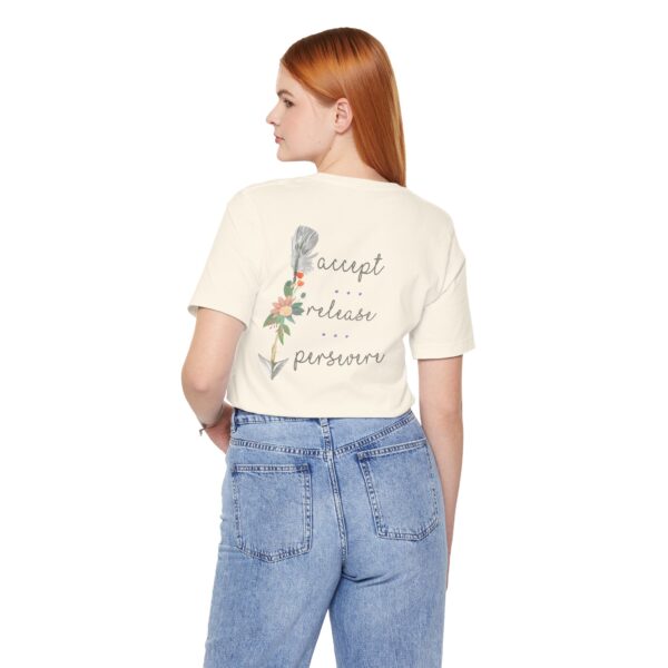 Accept, Release, Persevere - Down Arrow Lightweight T-Shirt - Image 11