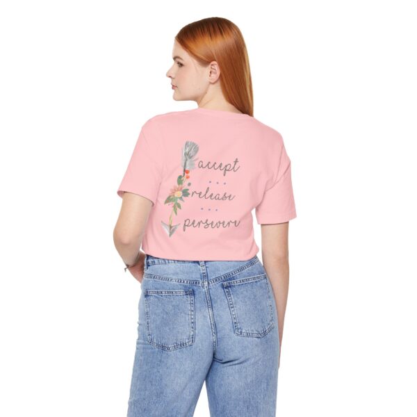 Accept, Release, Persevere - Down Arrow Lightweight T-Shirt - Image 15