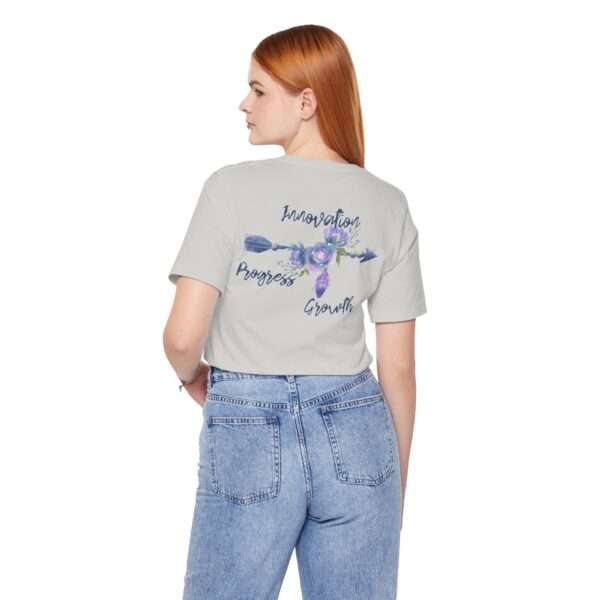 Innovation, Progress, Growth - Right Arrow Lightweight T-Shirt - Image 18