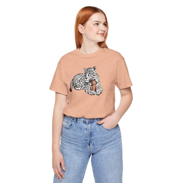 Snuggly Jaguar Lightweight T-Shirt - Image 14