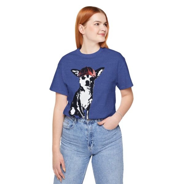 Newsboy Chihuahua Lightweight T-Shirt - Image 22