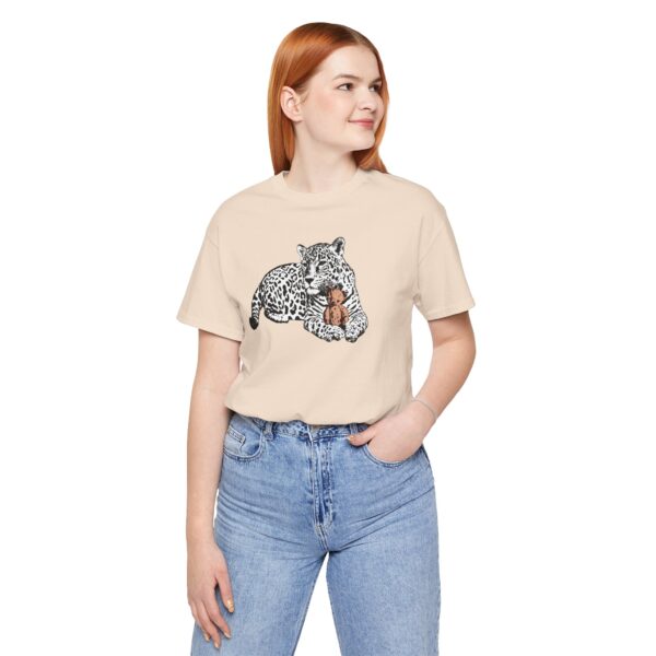 Snuggly Jaguar Lightweight T-Shirt - Image 18