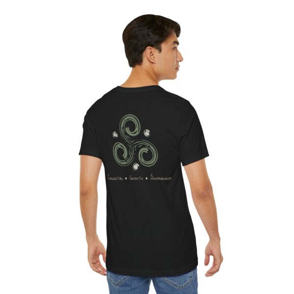 Connection, Growth, Awakening - Triskelion Lightweight T-Shirt - Image 23