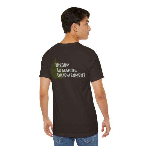 Wisdom, Awakening, Enlightenment - Bodhi Leaf Lightweight T-Shirt - Image 19