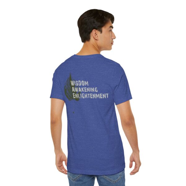 Wisdom, Awakening, Enlightenment - Bodhi Leaf Lightweight T-Shirt - Image 15