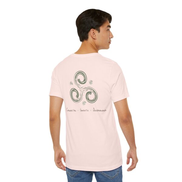 Connection, Growth, Awakening - Triskelion Lightweight T-Shirt - Image 11